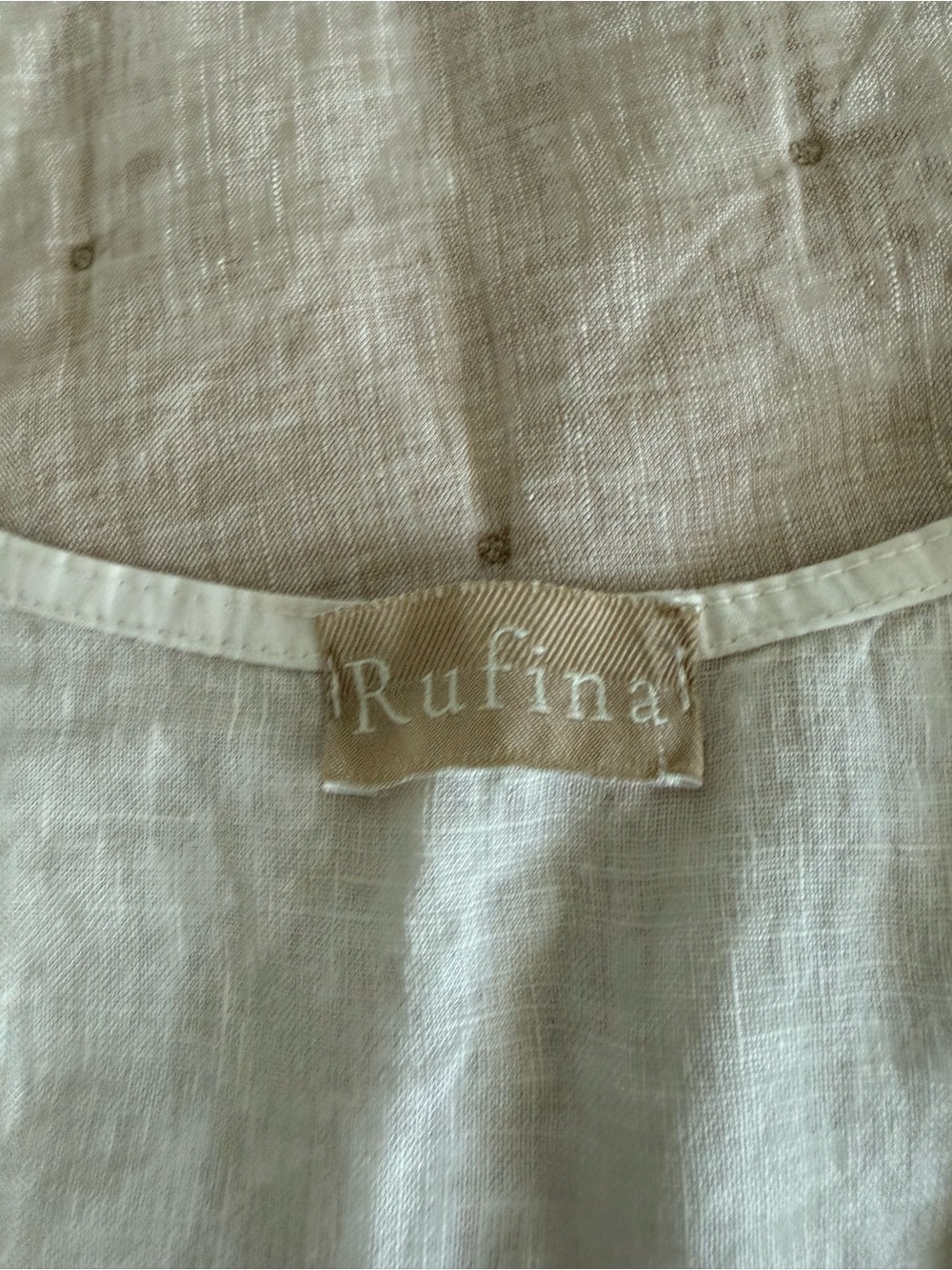 Proyecto Rufina Linen vest - Picture 6 of 6